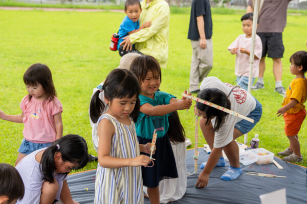 0622緑松公園-わりばしでっぽう